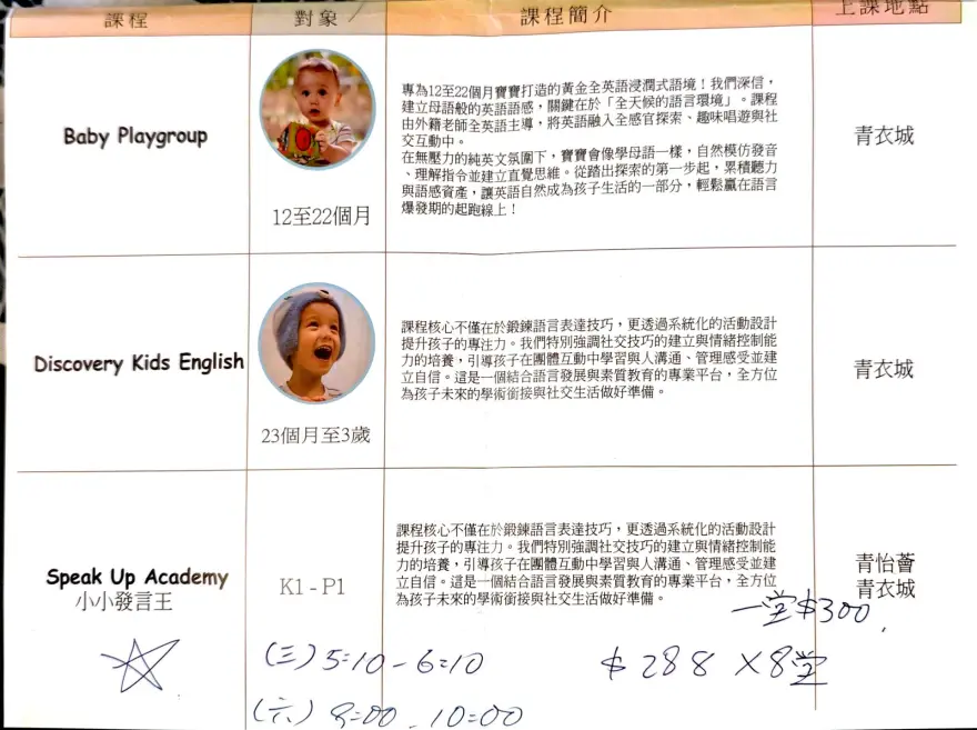 恆常課程圖片